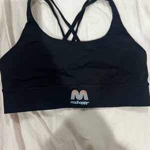 Madhappy X Lululemon Black Sports Bra RARE
